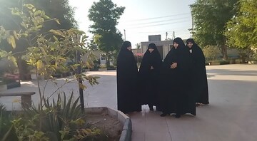 بازدید مدیر حوزه علمیه خواهران هرمزگان از مدرسه علمیه حضرت زینب(س) میناب+تصاویر