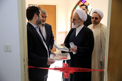 تصاویر/افتتاح دفتر خبرگزاری حوزه در استان اردبیل