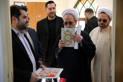 تصاویر/افتتاح دفتر خبرگزاری حوزه در استان اردبیل