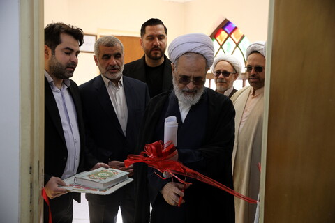 تصاویر/افتتاح دفتر خبرگزاری حوزه در استان اردبیل