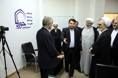 تصاویر/افتتاح دفتر خبرگزاری حوزه در استان اردبیل