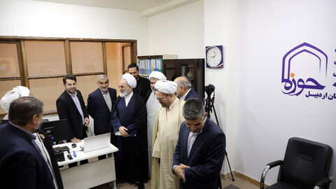 تصاویر/افتتاح دفتر خبرگزاری حوزه در استان اردبیل