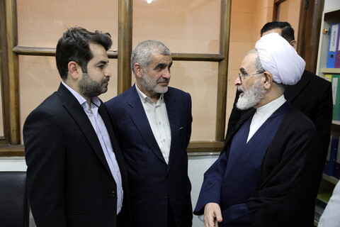 تصاویر/افتتاح دفتر خبرگزاری حوزه در استان اردبیل