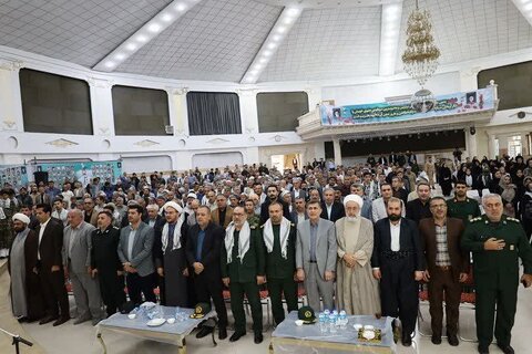 تصاویر/ مراسم اجلاسیه ۵۱۲ شهید شهرستان پیرانشهر