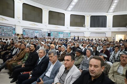 تصاویر/ مراسم اجلاسیه ۵۱۲ شهید شهرستان پیرانشهر