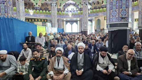 تصاویر/ اقامه نماز جمعه شهر کوهبنان