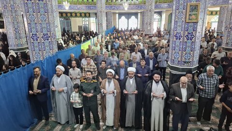 تصاویر/ اقامه نماز جمعه شهر کوهبنان