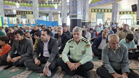 تصاویر/ اقامه نماز جمعه شهر کوهبنان