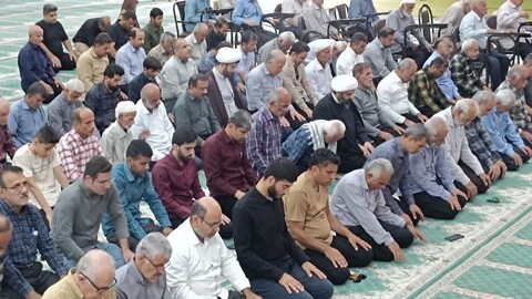 نماز جمعه اهرم به روایت تصویر