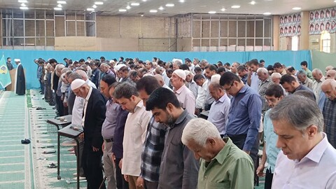 نماز جمعه اهرم به روایت تصویر