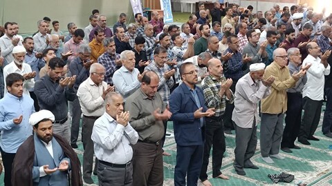 نماز جمعه اهرم به روایت تصویر