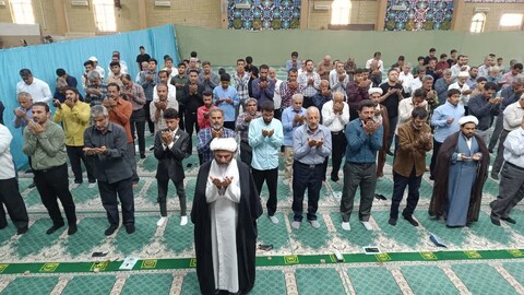 نماز جمعه اهرم به روایت تصویر