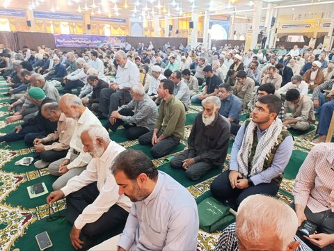 نمازجمعه امروز شهر بوشهر به روایت تصویر