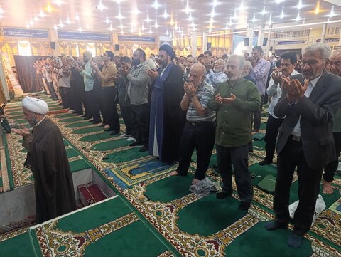 نمازجمعه امروز شهر بوشهر به روایت تصویر