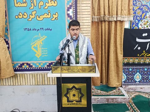 نمازجمعه امروز شهر بوشهر به روایت تصویر