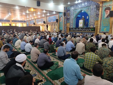 نمازجمعه امروز شهر بوشهر به روایت تصویر