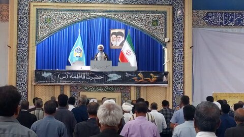 آیین عبادی سیاسی نماز جمعه شهرستان زابل