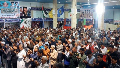 آیین عبادی سیاسی نماز جمعه شهرستان زابل