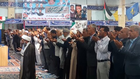 آیین عبادی سیاسی نماز جمعه شهرستان زابل