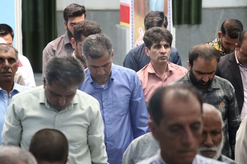 تصاویر/ اقامه نماز جمعه شهر قلعه‌گنج