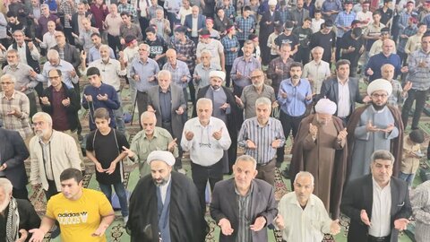 تصاویر/اقامه نماز عبادی _سیاسی جمعه در ساوه