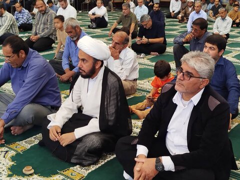 تصاویر/ آیین عبادی سیاسی نمازجمعه امروز شهر عسلویه