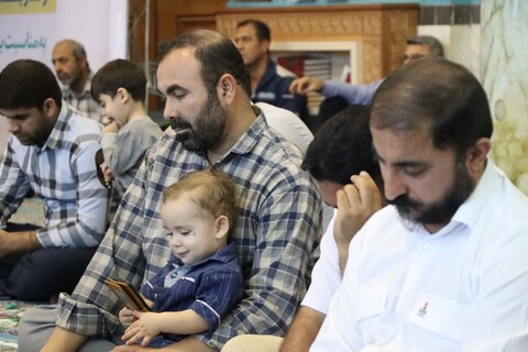 نماز جمعه خارگ به روایت تصویر