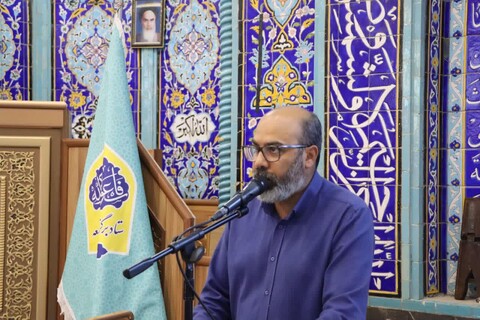 نماز جمعه خارگ به روایت تصویر