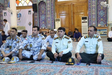 نماز جمعه خارگ به روایت تصویر