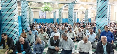 تصاویر/ اقامه نماز جمعه شهر انار