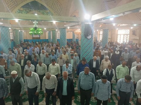 تصاویر/ اقامه نماز جمعه شهر انار