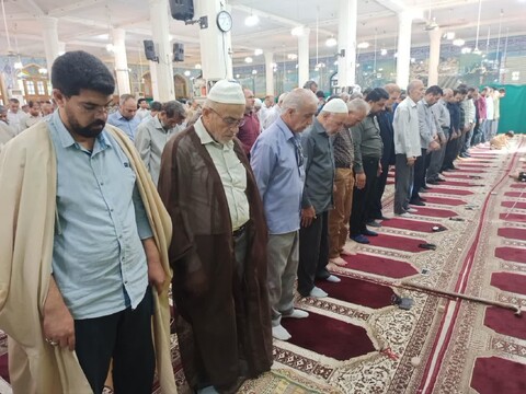 نماز جمعه برازجان به روایت تصویر