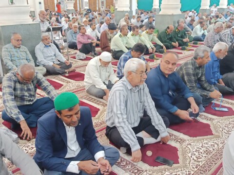 نماز جمعه برازجان به روایت تصویر