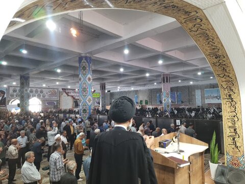 تصاویر/ نماز عبادی سیاسی جمعه کاشان