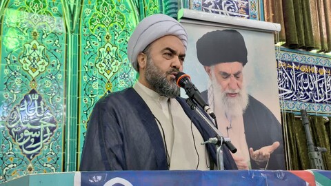 تصاویر/ اقامه نماز جمعه شهر ترکمنچای