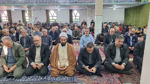 تصاویر/ اقامه نماز جمعه شهر ترکمنچای