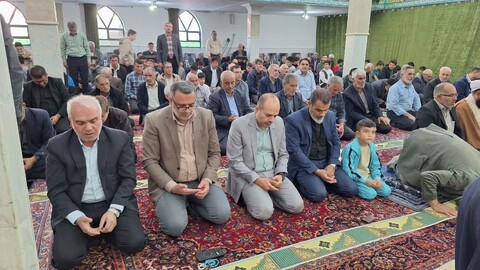 تصاویر/ اقامه نماز جمعه شهر ترکمنچای