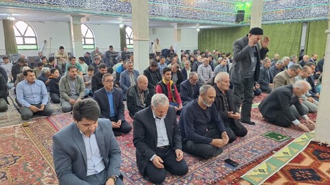 تصاویر/ اقامه نماز جمعه شهر ترکمنچای