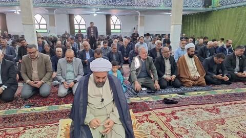 تصاویر/ اقامه نماز جمعه شهر ترکمنچای