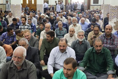 تصاویر/ برگزاری نماز جمعه شهرستان بافق