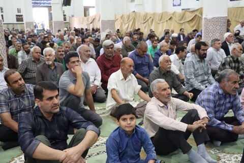 تصاویر/ برگزاری نماز جمعه شهرستان بافق