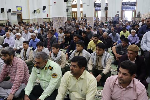 تصاویر/ برگزاری نماز جمعه شهرستان بافق