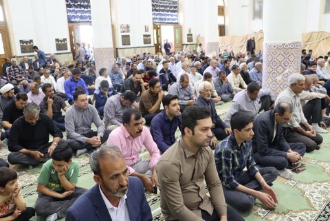 تصاویر/ برگزاری نماز جمعه شهرستان بافق