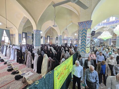 تصاویر/ برگزاری نماز جمعه شهرستان بهاباد