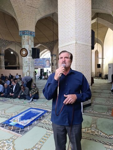 تصاویر/ برگزاری نماز جمعه شهرستان خاتم