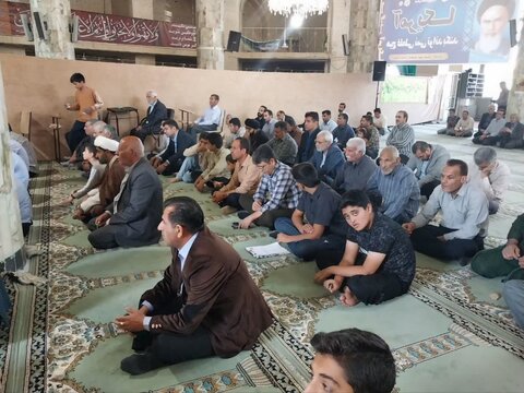 تصاویر/ برگزاری نماز جمعه شهرستان خاتم