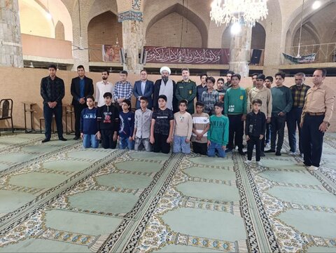 تصاویر/ برگزاری نماز جمعه شهرستان خاتم