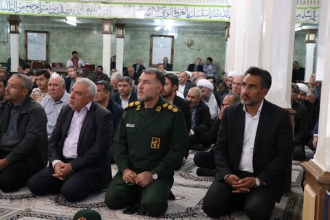 تصاویر/  آیین عبادی سیاسی نماز جمعه ماکو