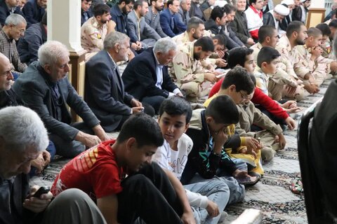 تصاویر/  آیین عبادی سیاسی نماز جمعه ماکو