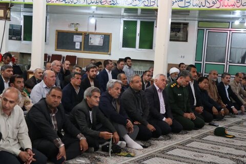 تصاویر/  آیین عبادی سیاسی نماز جمعه ماکو